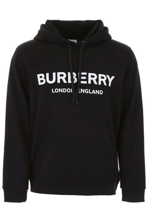 burberry black logo sweatshirt|burberry sweatshirt men's price.